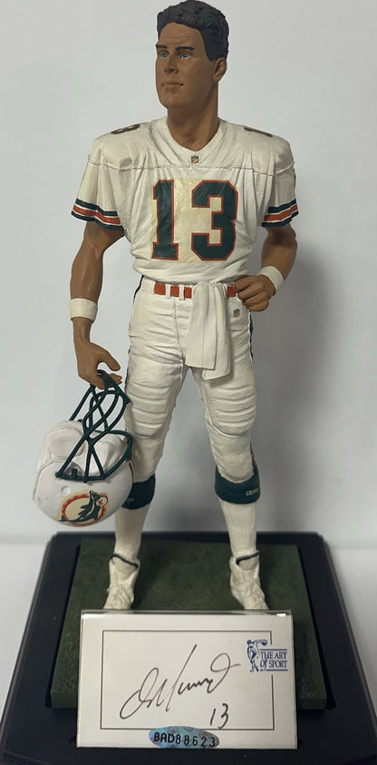 Dan Marino Signed Art of Sport Figurine Miami Dolphins LE Auto HOF UDA COA NIB