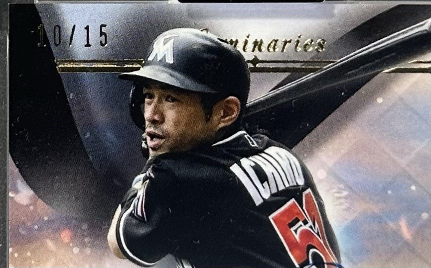 2023 Topps Luminaries Hit Kings Ichiro Auto Patch Relic /15 Sealed HOF Marlins
