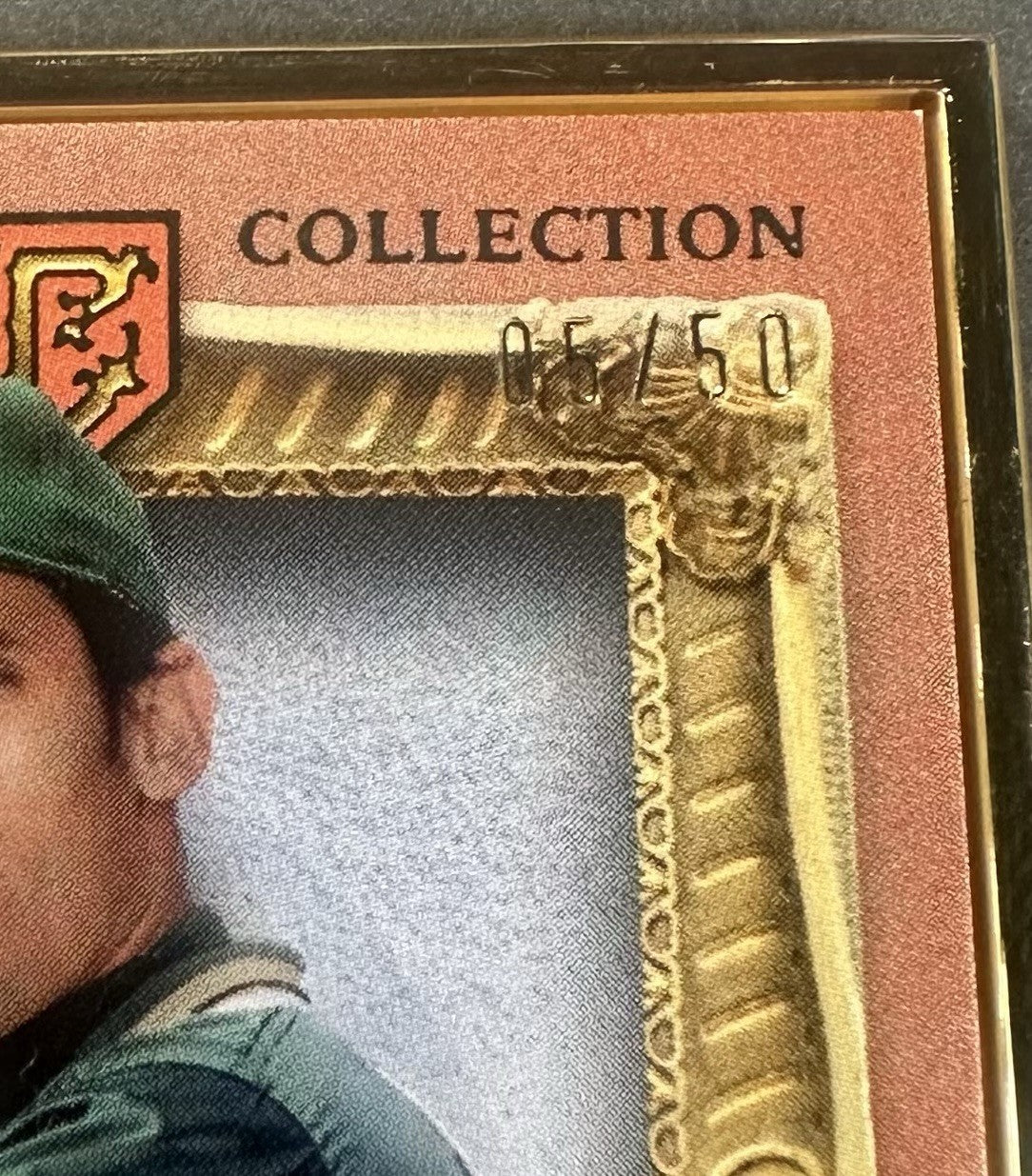 2024 Topps Gilded Collection Gold Framed Rollie Fingers HOF Auto 05/50 HAFA-RF