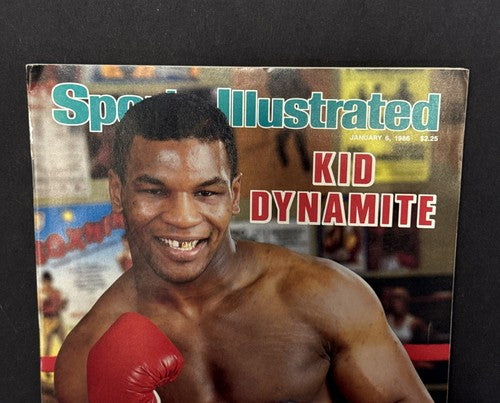 MIKE TYSON 1st Sports Illustrated Cover Full S.i KID DYNAMITE Jan 6 1986 Rookie