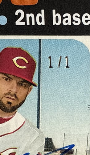 2021 Topps Archives Signature Series Heritage Mike Moustakas Auto 1/1 Sealed Mt