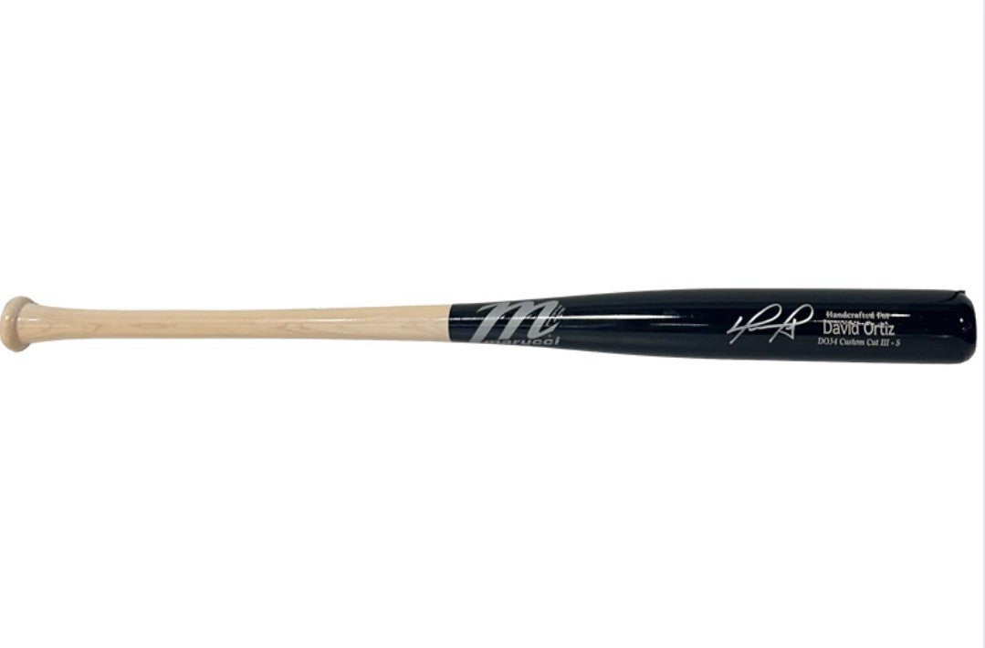David Ortiz Signed Marucci D034 Game Model Bat Red Sox Auto HOF MLB Fanatics Coa