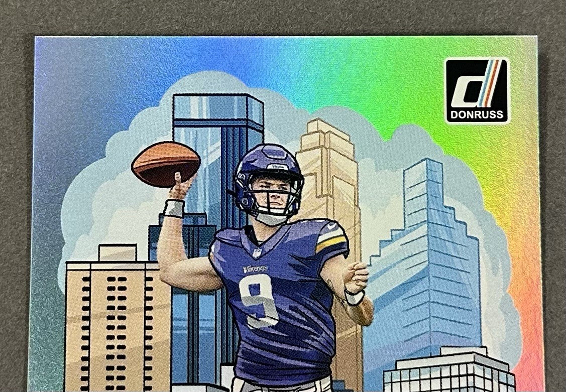 2024 Panini Donruss Football JJ McCarthy Rookie Downtown RC Vikings #11 SSP
