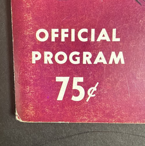 1968 AFL CHAMPIONSHIP GAME PROGRAM SHEA STADIUM NY JETS vs OAKLAND RARE Nice