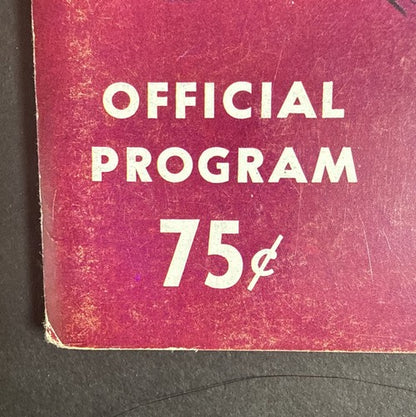 1968 AFL CHAMPIONSHIP GAME PROGRAM SHEA STADIUM NY JETS vs OAKLAND RARE Nice