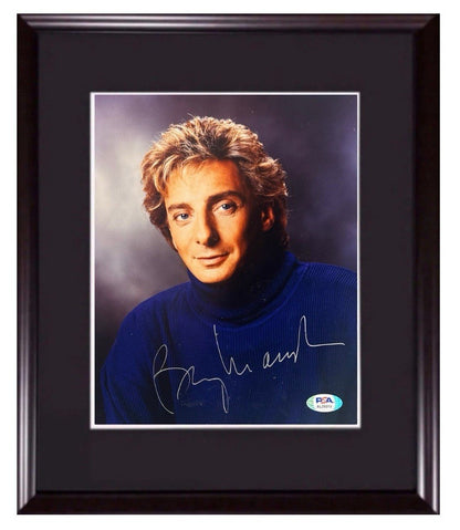Barry Manilow Signed 8x10 Framed Photo Mint Auto PSA COA Autograph