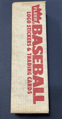 1989 Fleer Baseball Card Complete  Factory Sealed Set Ken Griffey Rc Bill Ripken