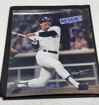 VINTAGE 1978 REGGIE JACKSON Ny YANKEES PROMO CANDY BAR POSTER Original 15x18