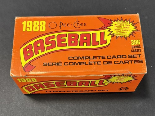 O-Pee-Chee Baseball Factory Box Set Complete 1988 Bo Jackson Barry Bonds