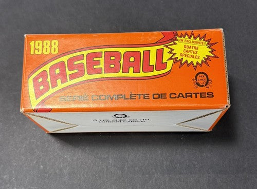 O-Pee-Chee Baseball Factory Box Set Complete 1988 Bo Jackson Barry Bonds