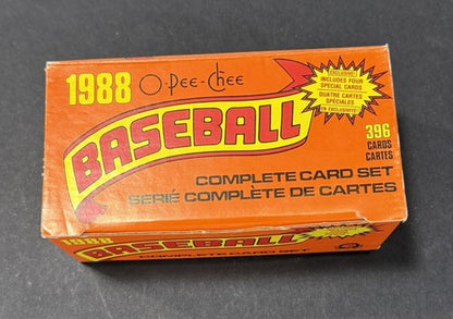 O-Pee-Chee Baseball Factory Box Set Complete 1988 Bo Jackson Barry Bonds