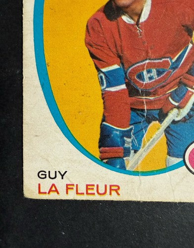 1971-72 OPC O PEE CHEE GUY LAFLEUR #148 ROOKIE RC HOCKEY Card Good HOF Canadiens