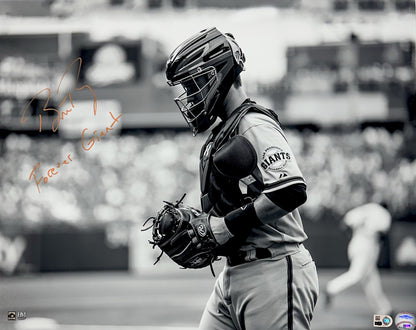 Buster Posey Signed 16x20 Framed Photo Forever Giant Auto Giants MLB Holo COA
