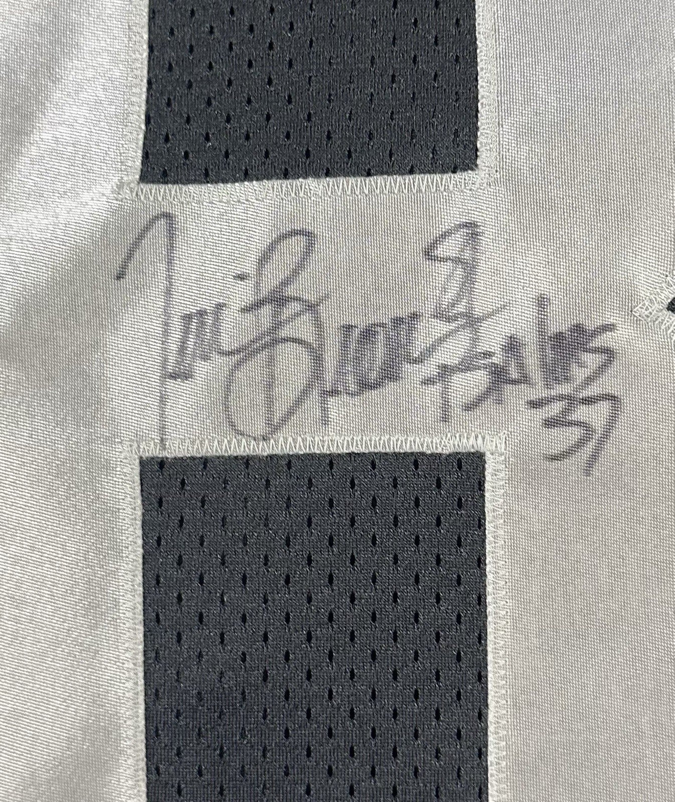 Tim Brown Signed Wilson Oakland Raiders Jersey Psalms 37 Autograph COA HOF NWT