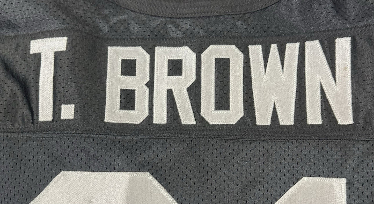 Tim Brown Signed Wilson Oakland Raiders Jersey Psalms 37 Autograph COA HOF NWT