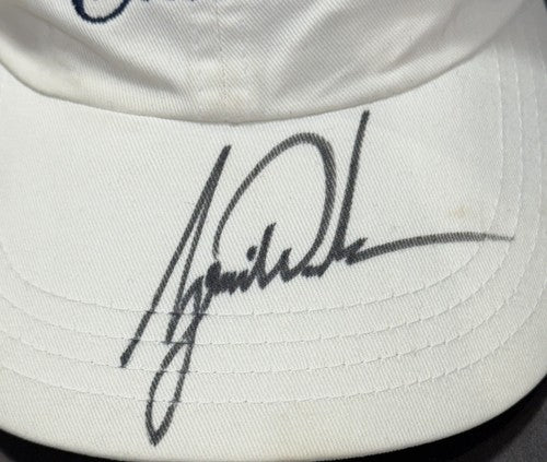 Tiger Woods Signed Gte Byron Nelson Classic Hat Cap PSA 9 Graded Mint Auto