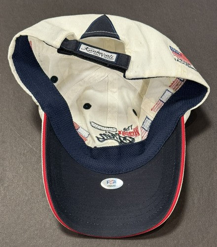 The Wendy's Skins Game Jack Nicklaus Arnold Palmer Signed Hat Watson 6 Auto Psa