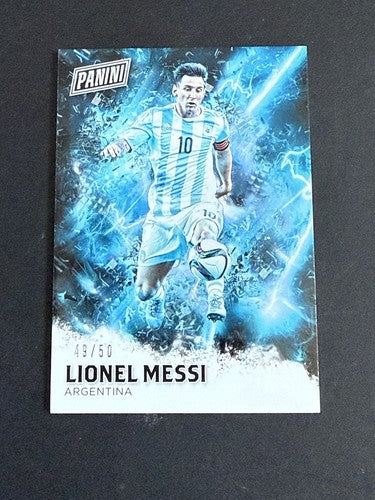 LIONEL MESSI Panini 2016 Father's Day #13 Argentina 49/50 SSP Rare Mint Soccer