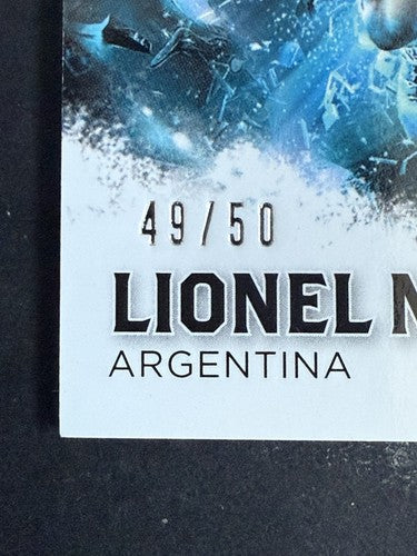 LIONEL MESSI Panini 2016 Father's Day #13 Argentina 49/50 SSP Rare Mint Soccer