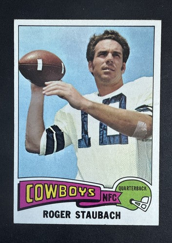 1975 Topps Set-Break #145 Roger Staubach NM  HOF Cowboys