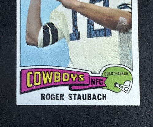1975 Topps Set-Break #145 Roger Staubach NM  HOF Cowboys