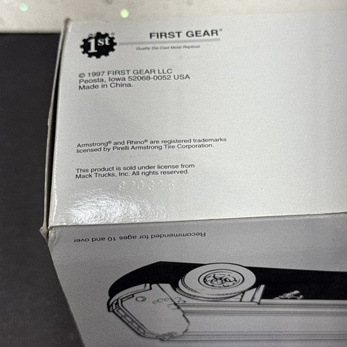 1/34 First Gear 1960 Mack Model B-61 Tractor W/ Tank Trailer NEW In Box Tootsie