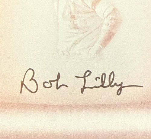 2017 Panini Preferred Bob Lilly Signed 1/1 Printing Plate Mint AUTO Cowboys HOF