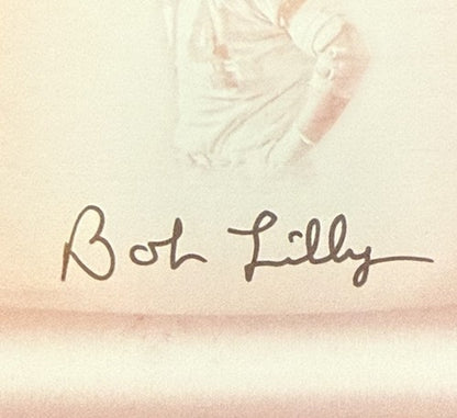 2017 Panini Preferred Bob Lilly Signed 1/1 Printing Plate Mint AUTO Cowboys HOF