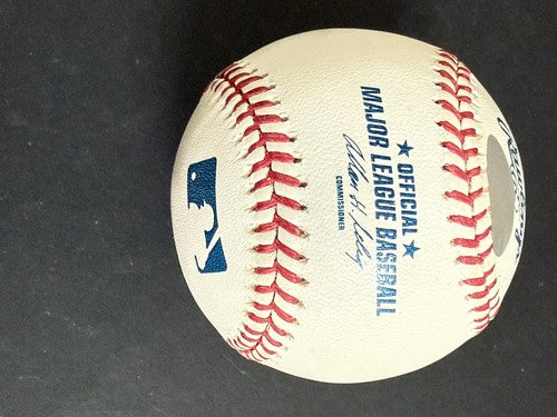 Eddie Murray Signed Official Mlb Baseball HOF 2003 Auto Inscription Steiner COA