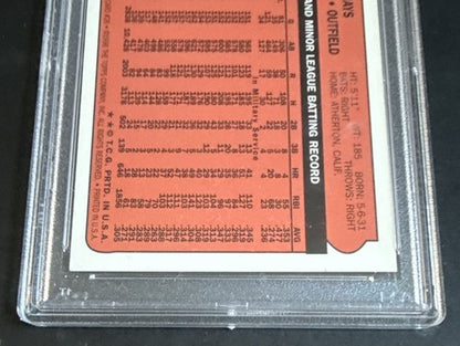 Willie Mays Signed 1996 Topps CERTIFIED Issue On Card Auto 1972 SP Psa Coa Hof