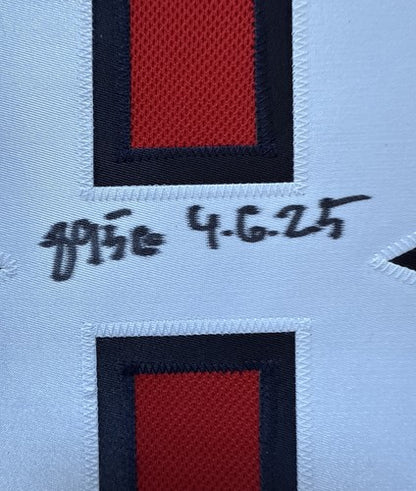 Alexander Ovechkin Signed Capitals Jersey #895 Goal record Auto Fanatics Coa
