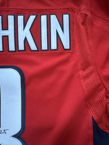Alexander Ovechkin Signed Capitals Jersey #895 Goal record Auto Fanatics Coa
