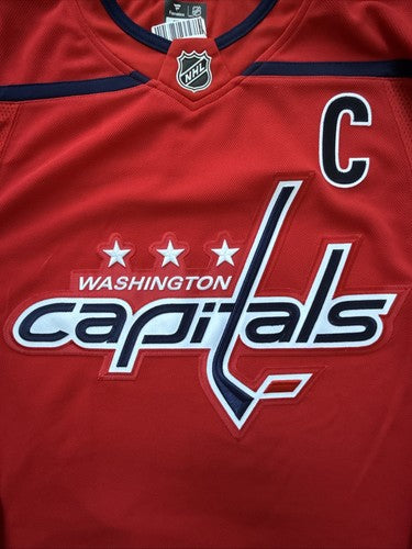 Alexander Ovechkin Signed Capitals Jersey #895 Goal record Auto Fanatics Coa