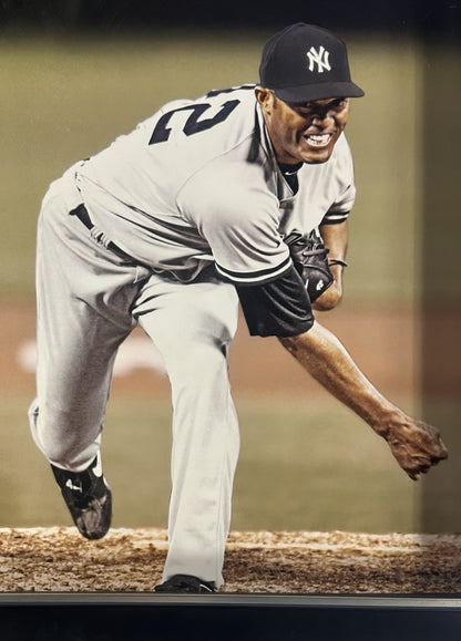 Mariano Rivera Signed Game Used Baseball 3D Framed Photo Yankees Auto Steiner
