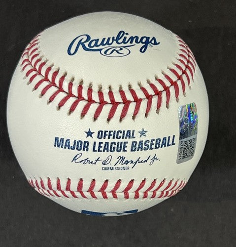 Mariano Rivera Signed Official Baseball Enter Sandman Debut Date Exit Steiner CX