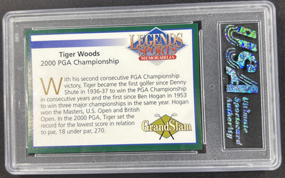 2001 Legends Sports 2000 PGA Champion #Nno Tiger Woods USA Gem Mint 10