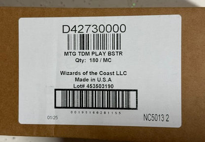 Tarkir Dragonstorm Factory Sealed Play Booster 6 Box Case Magic The Gathering