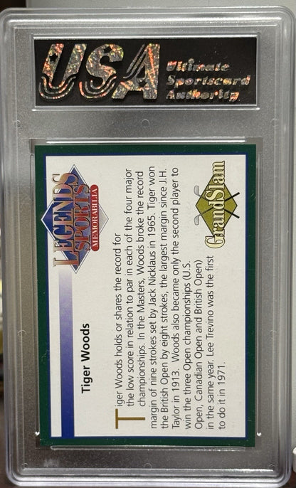 2001 Legends Sports 1995 Amateur Championship #Nno Tiger Woods USA Gem Mint 10