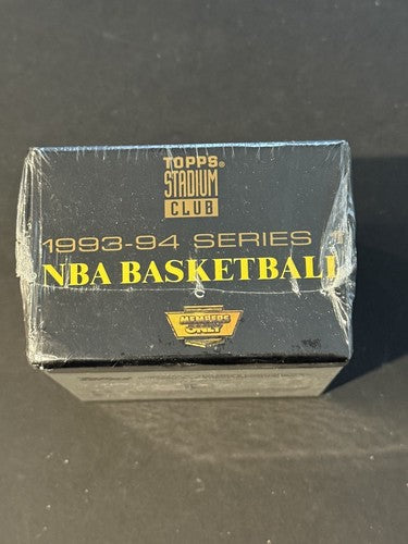1993-94 Topps Stadium Club MEMBERS ONLY Series 1 Basketball Set Factory Sealed
