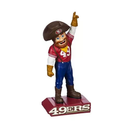 San Francisco  49ers Garden Mascot Statue 12" NFL Football Figurine New Montana