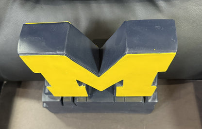 University Of Michigan Statue 12" CFB Football Figurine NIB