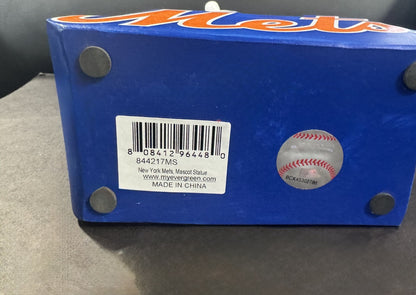 New York Mets Mascot Statue 12" MLB Baseball Figurine New Lindor Alonso NIB