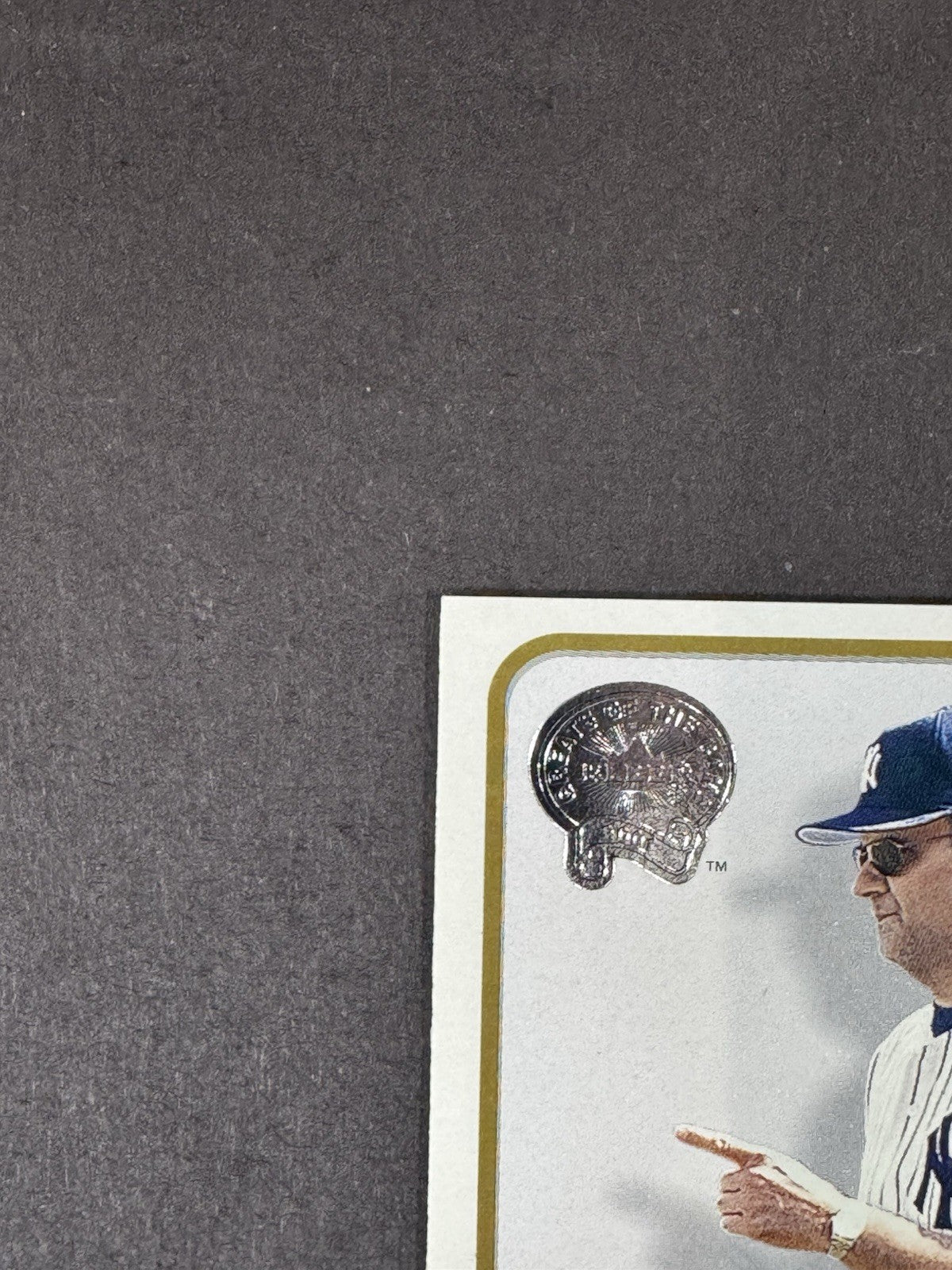 Joe Torre 2001 Fleer Greats Of The Game Autographed Card /500