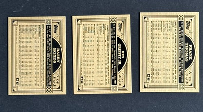 1994 Topps Finest Bronze Members Only 3 Card Set TSC Ken Griffey Jr Barry Bonds