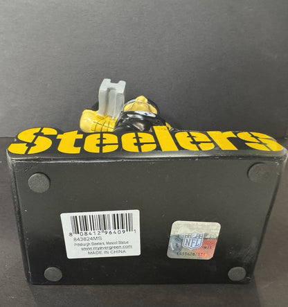 Pittsburgh Steelers Mascot Statue 12" NFL Football Figurine Terry Bradshaw NIB