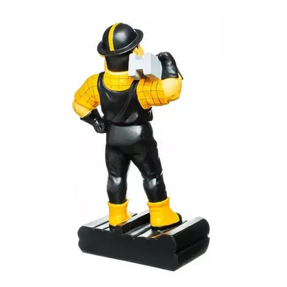 Pittsburgh Steelers Mascot Statue 12" NFL Football Figurine Terry Bradshaw NIB