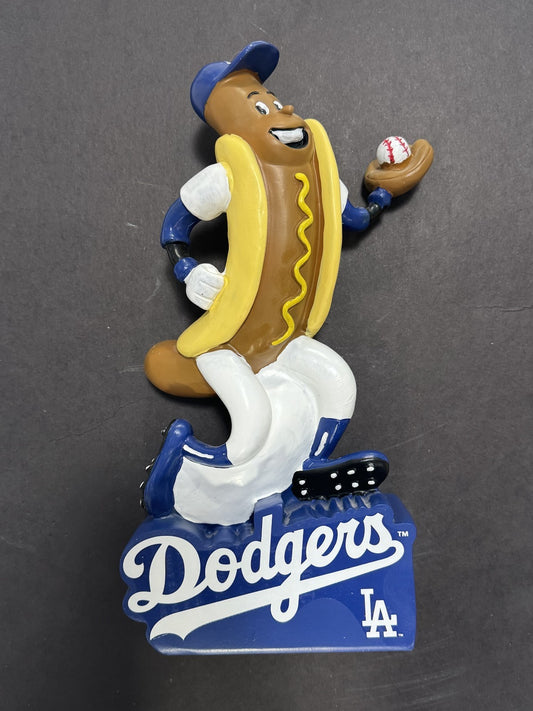Los Angeles Dodgers Dodger Hot Dog Mascot Statue 12" MLB Figurine Nib Ohtani