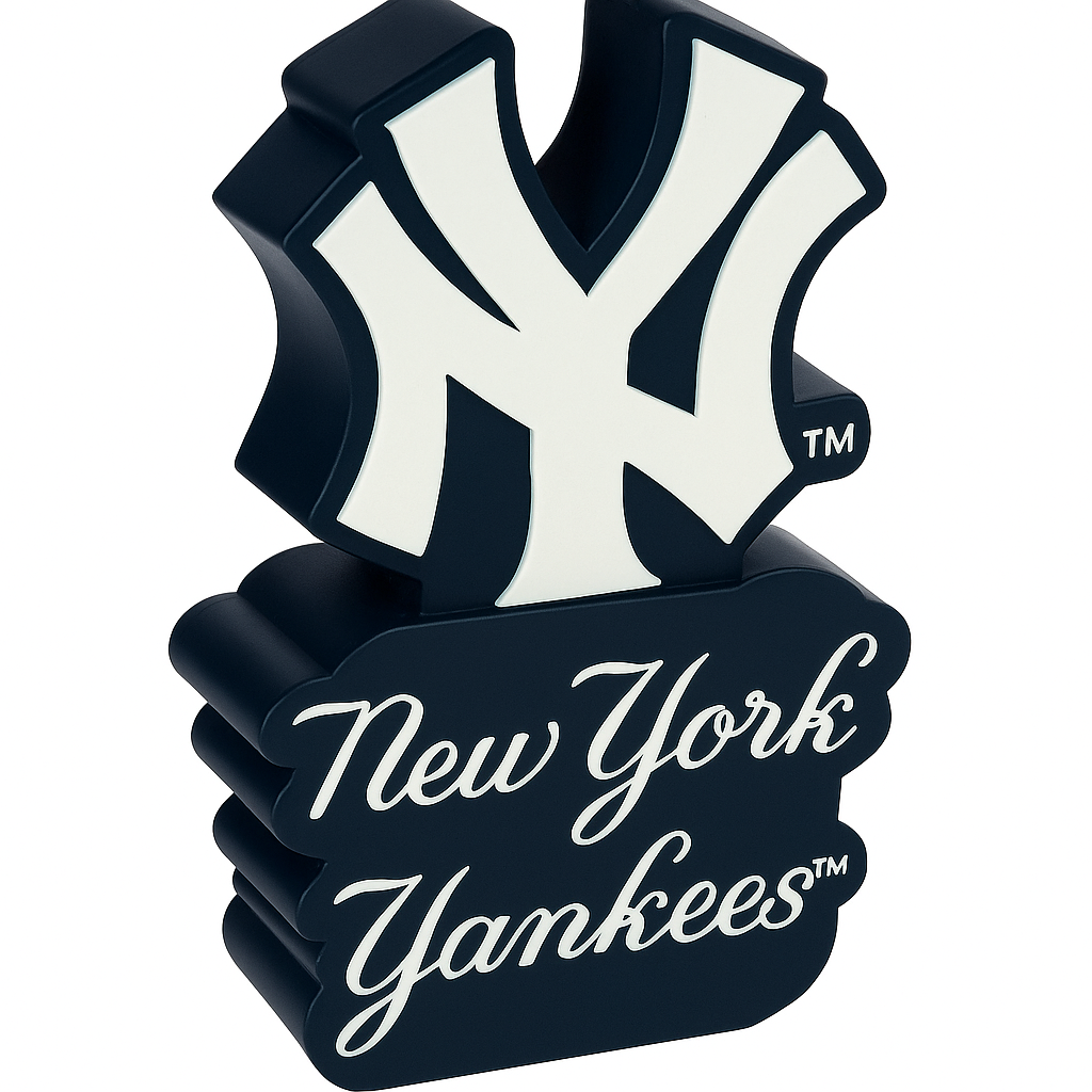 Ny Yankees Logo Statue 12" MLB Baseball Figurine New Aaron Judge Derek Jeter NIB