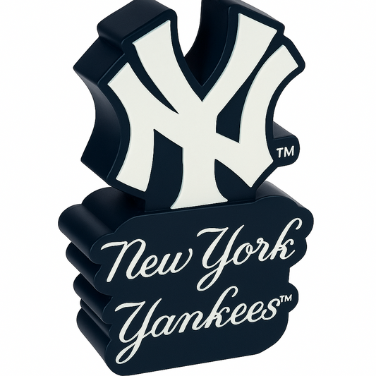 Ny Yankees Logo Statue 12" MLB Baseball Figurine New Aaron Judge Derek Jeter NIB