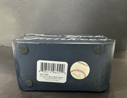 Ny Yankees Logo Statue 12" MLB Baseball Figurine New Aaron Judge Derek Jeter NIB